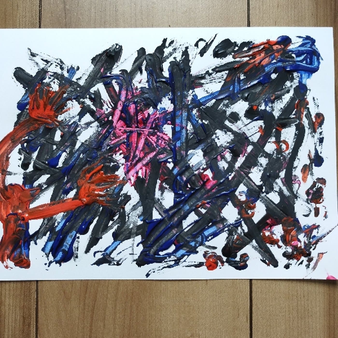 🎨闇の感情😈が新鮮なうちに🐟アートする🎨