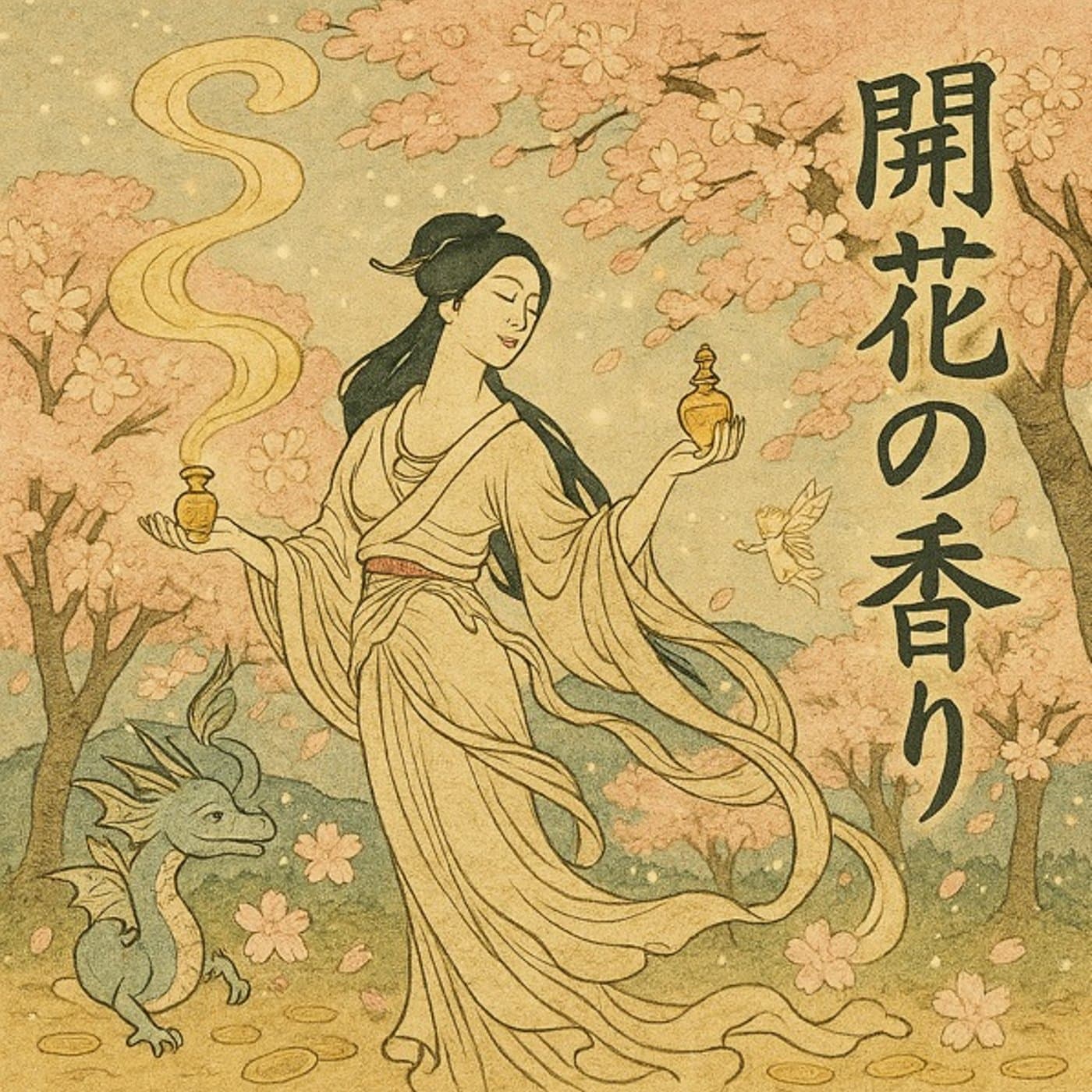天岩戸の神社に行くんだよね。欲の開花の香りできるかな??