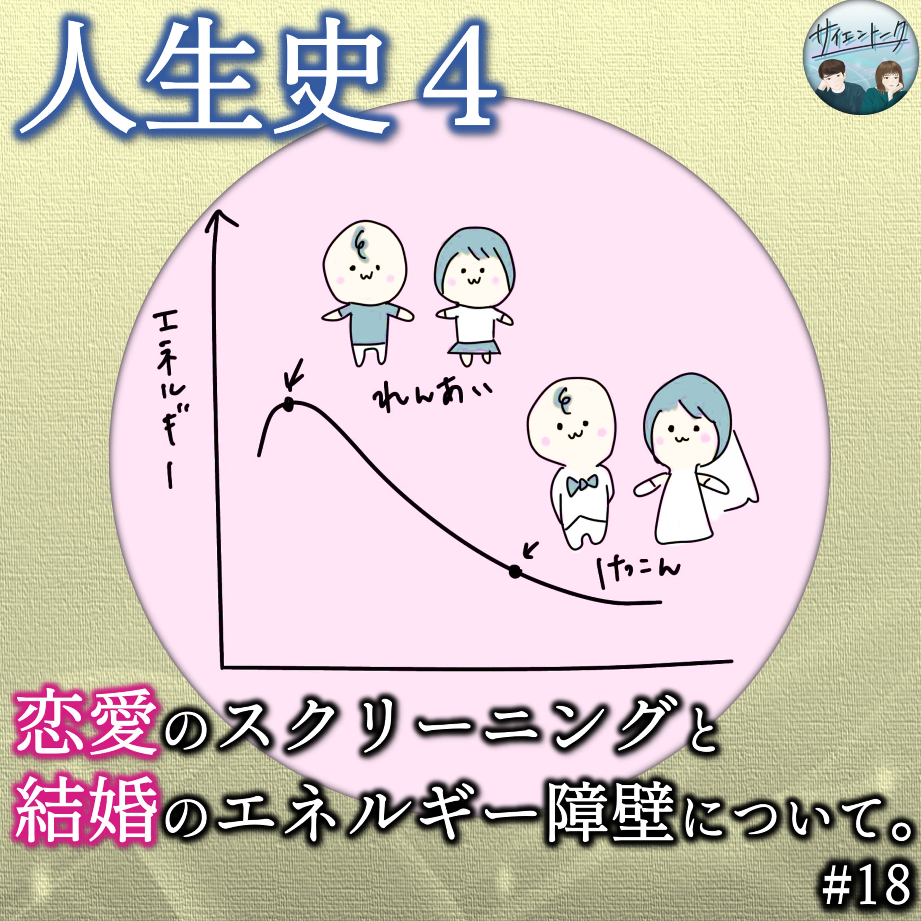 18. 人生史4「恋愛のスクリーニングと結婚のエネルギー障壁について」