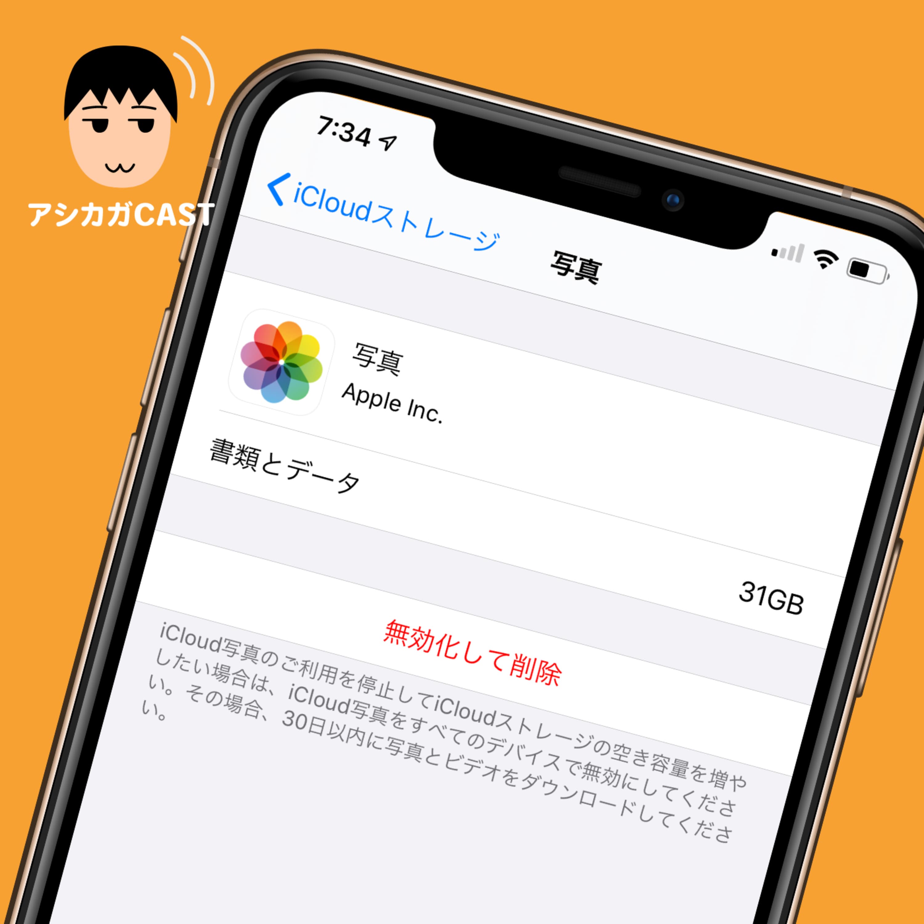 iCloud写真の写真を全削除しても30日間は残る(第319回)