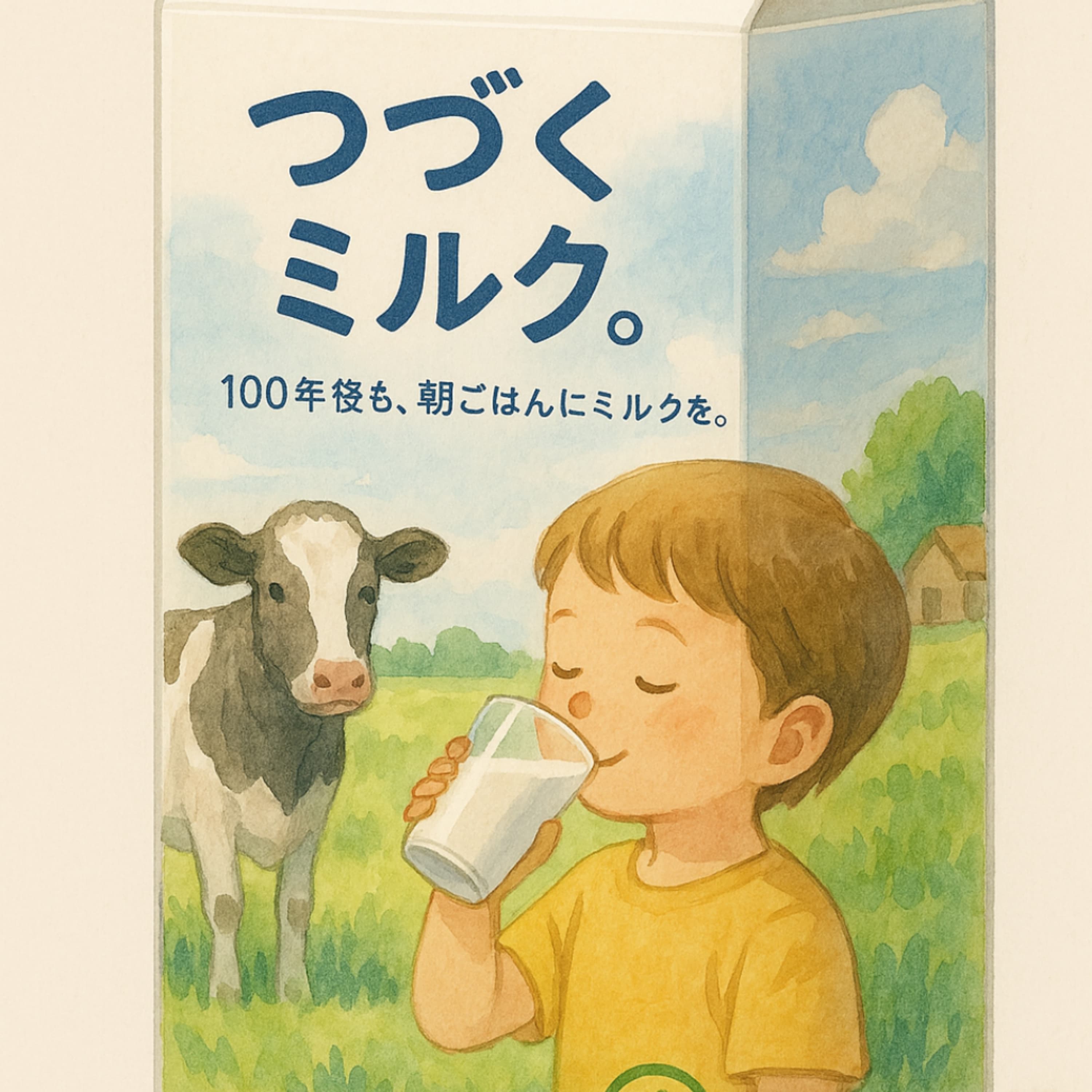 値上げでも売れる牛乳パッケージの秘密!