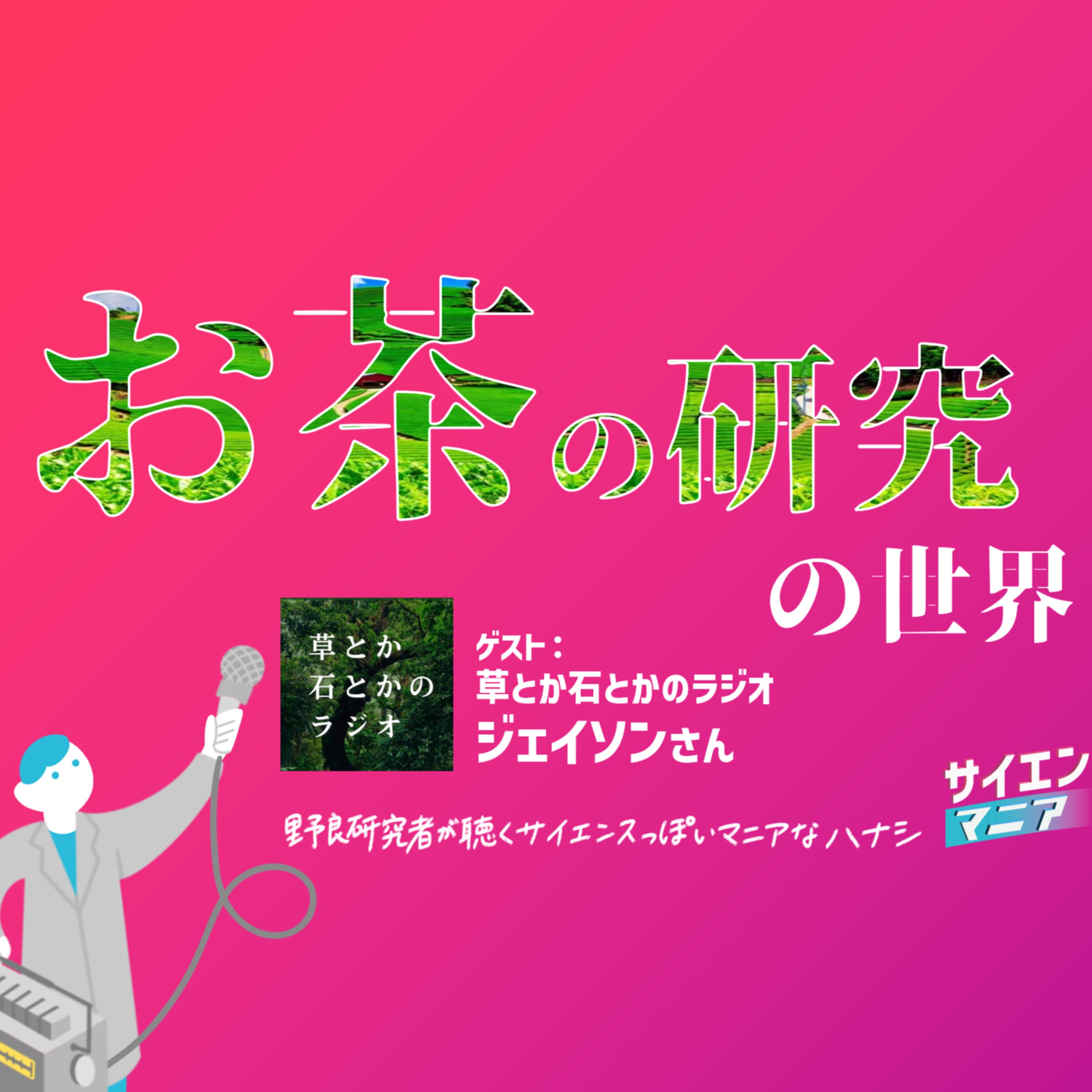 お茶の研究って何してる?意外と知らないお茶の世界と魅力【草とか石とかのラジオ】 #168