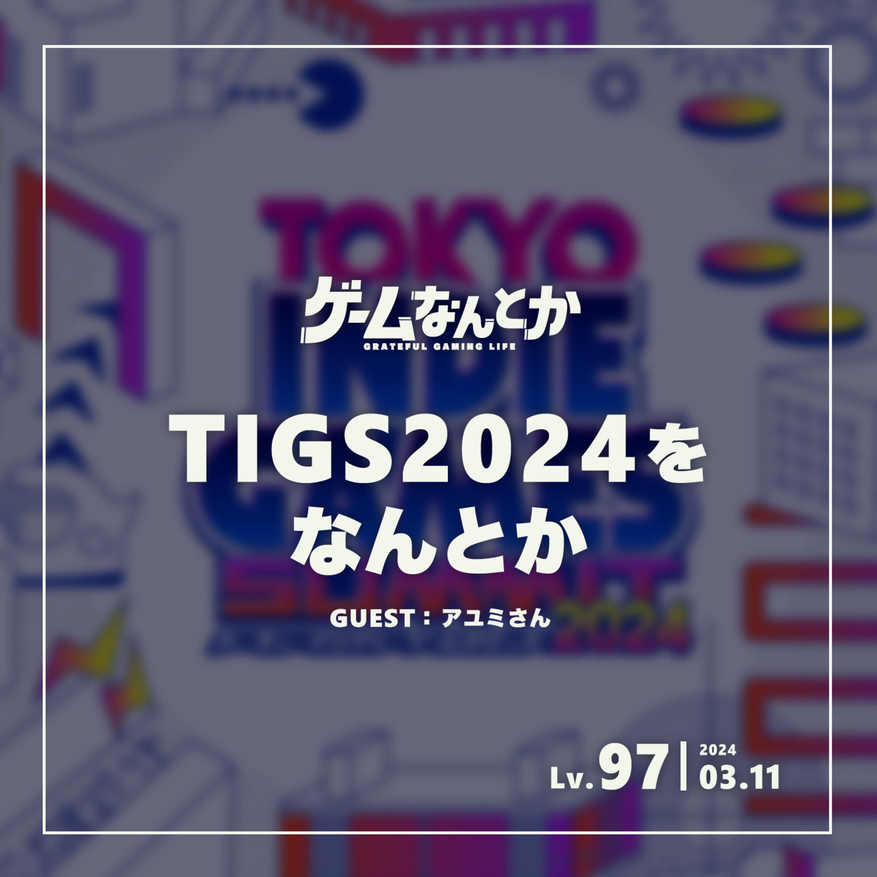TIGS2024をなんとか