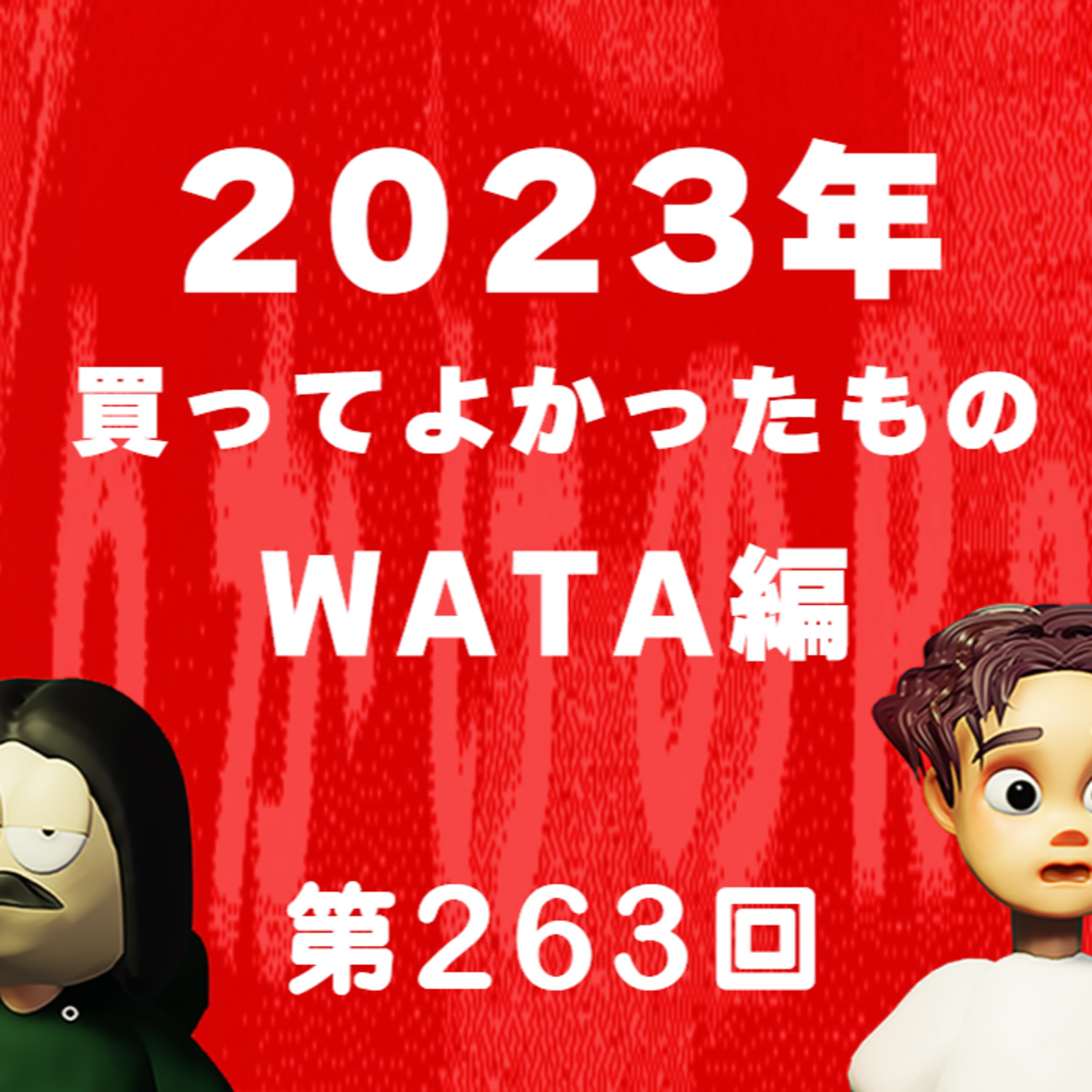 第263回 2023年買ってよかったもの【WATA編】〜タフグミ、着る毛布、Ankerドッキングステーション、リキッドメラトニン、など