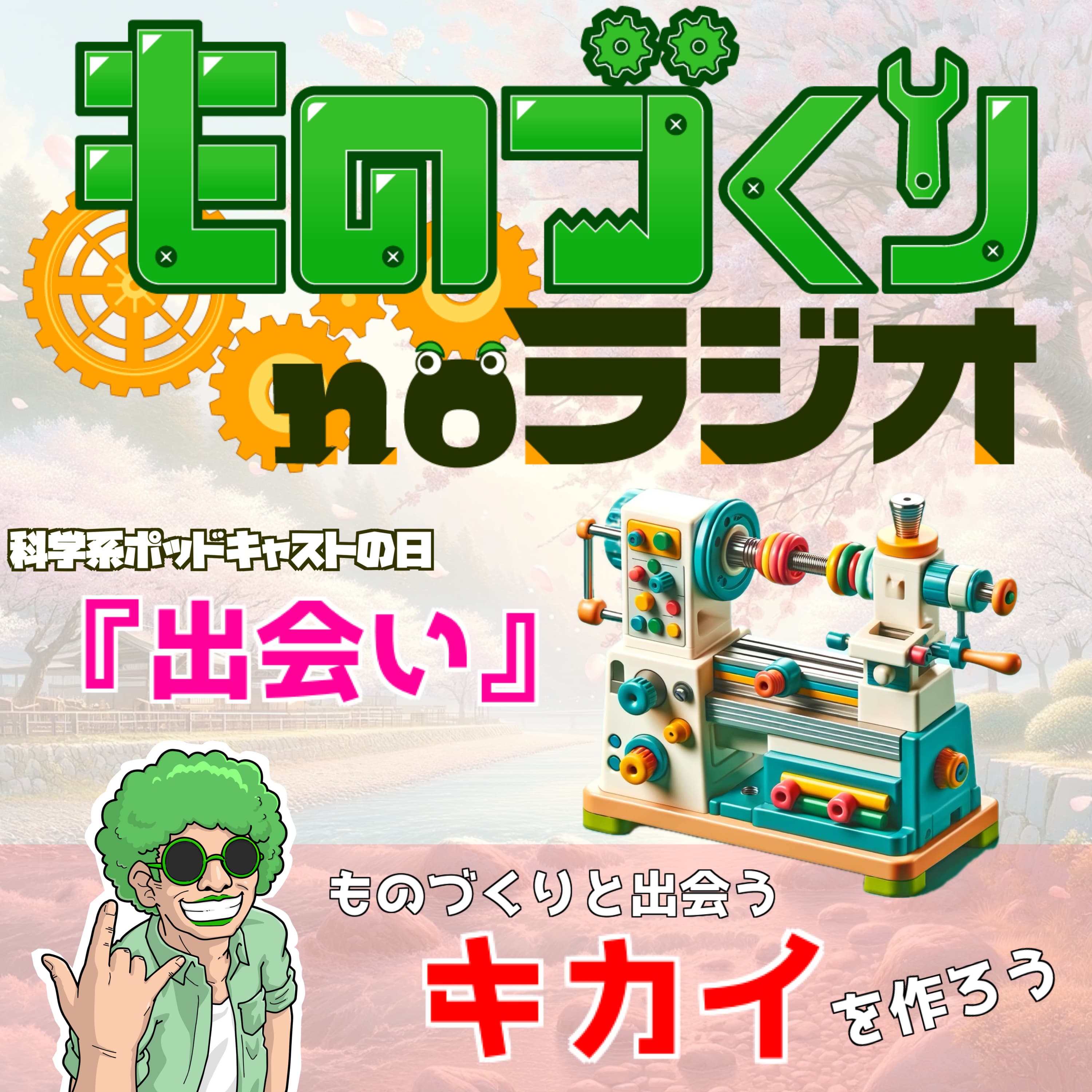#77 子供たちが”ものづくり”と出会うキカイを作りたい【科学系ポッドキャストの日】