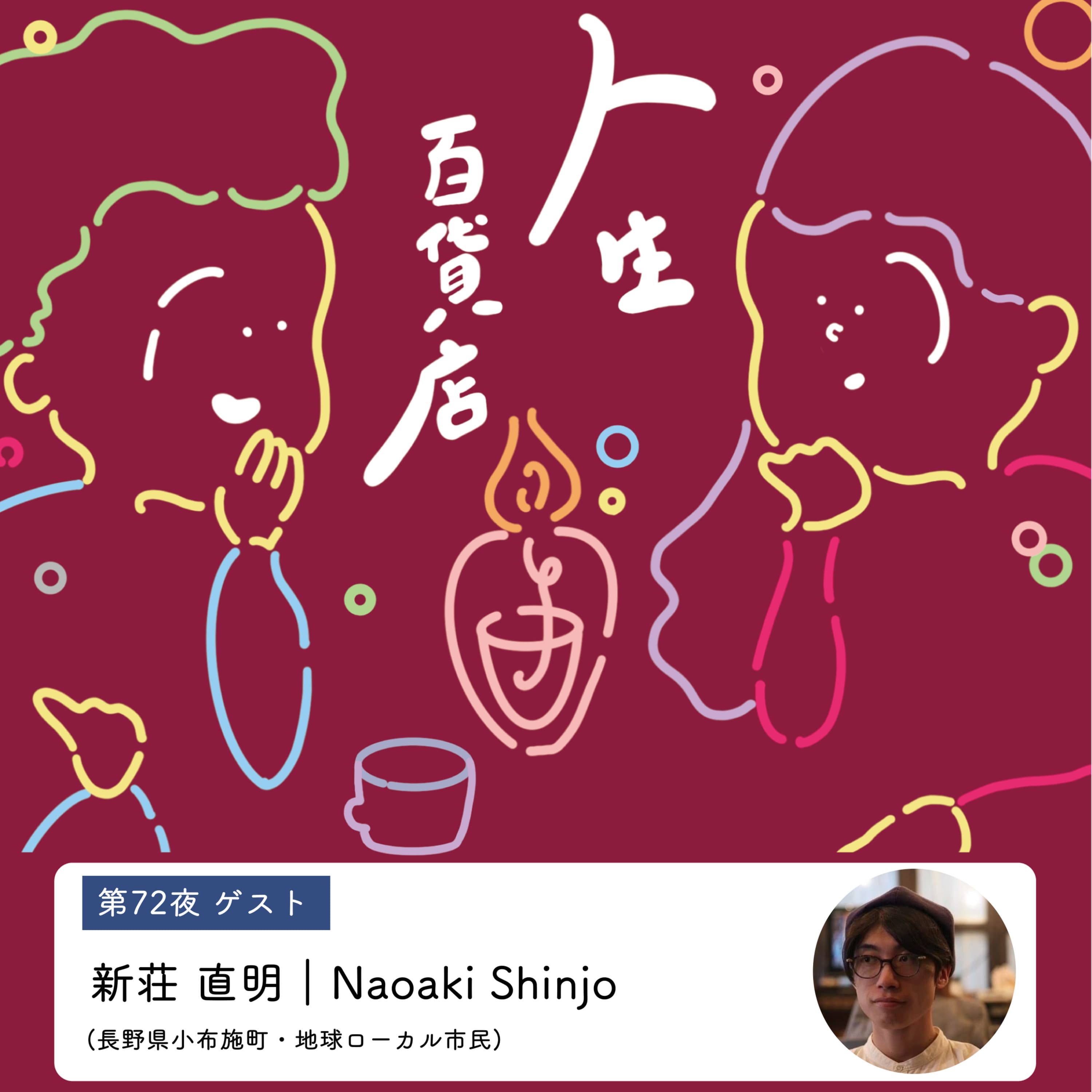第72夜「自給自足、地域の中で生きることについて考える…」の回
