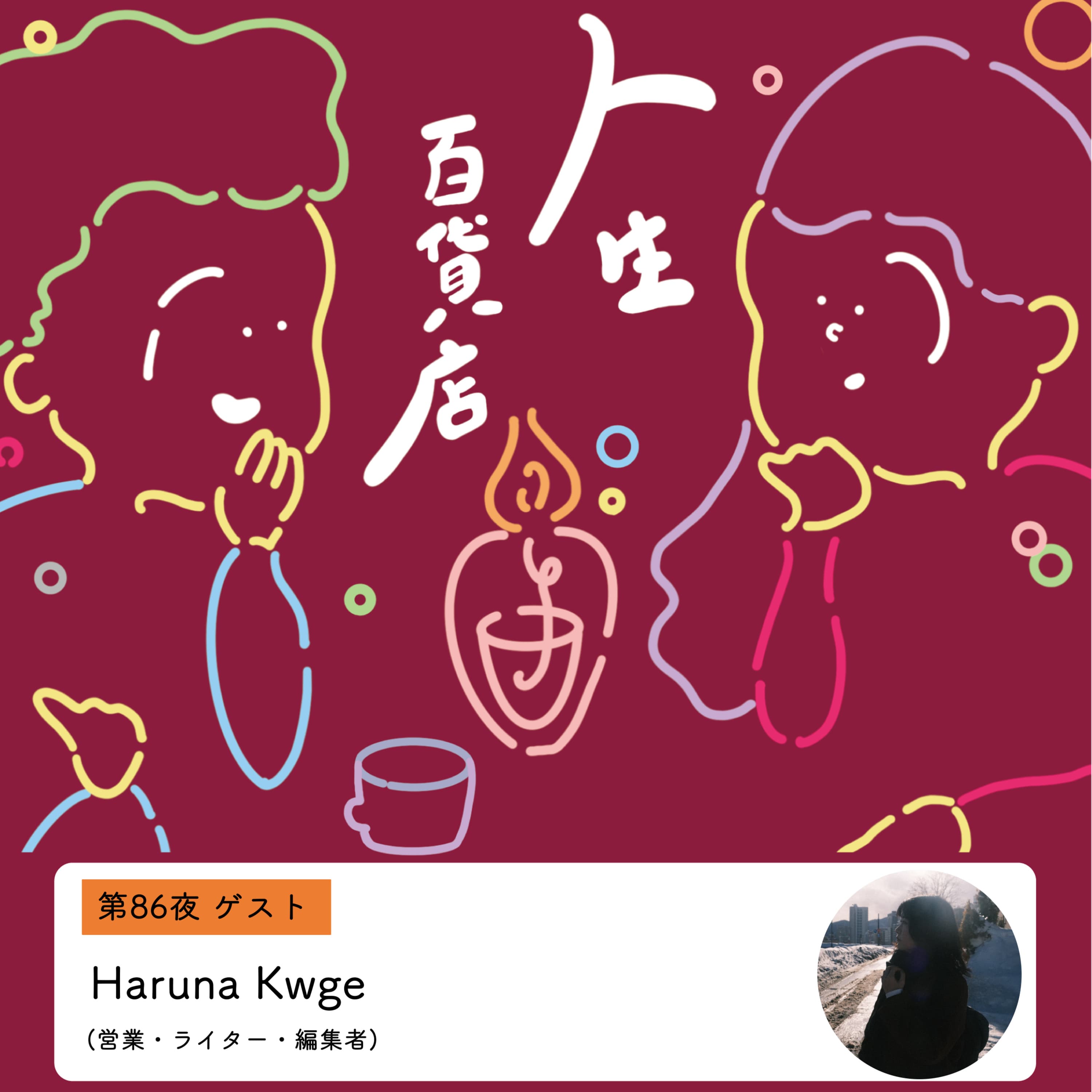 第86夜「自分のためが他人のために。鮮度高く感じたことを書き残していく…」の回