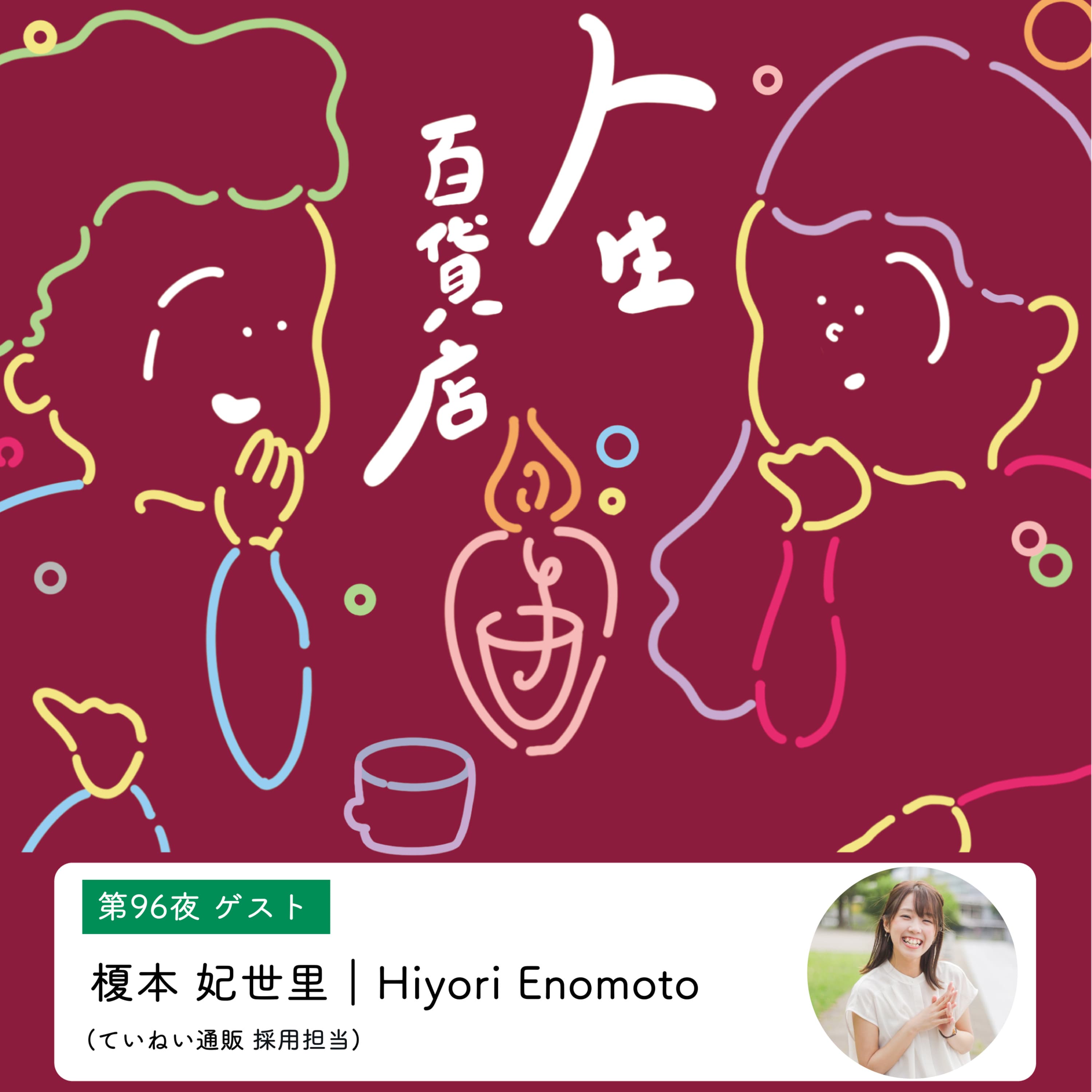 第96夜「人や物事を立体的に見る、今をきちんと残していく…」の回
