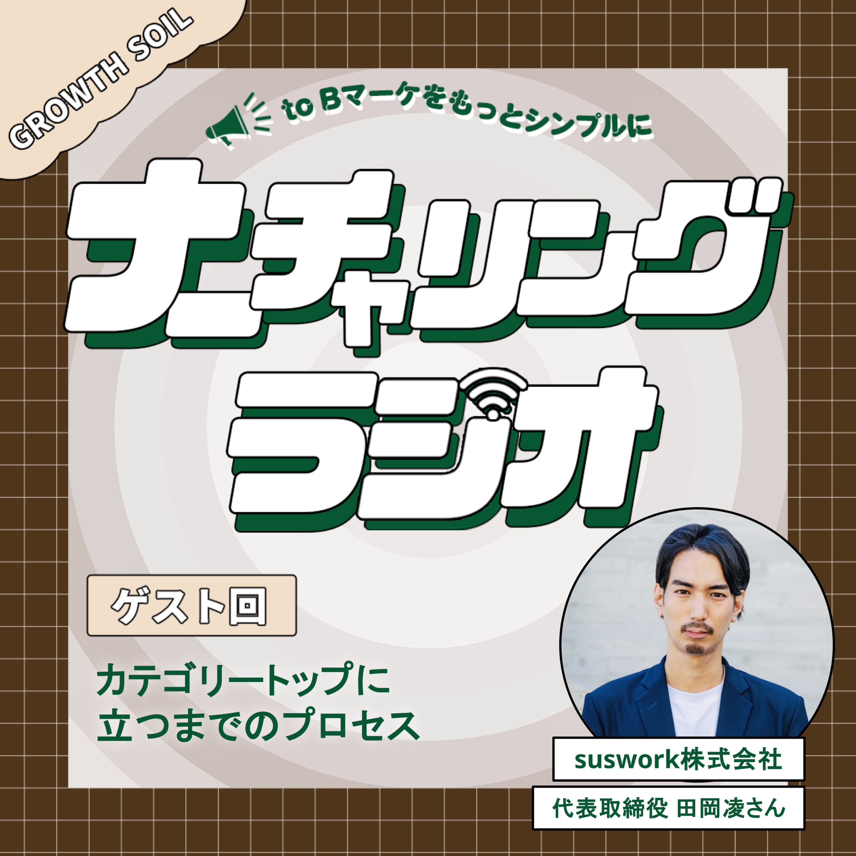 カテゴリートップに立つまでのプロセス(ゲスト:suswork株式会社 代表取締役 田岡凌さん)