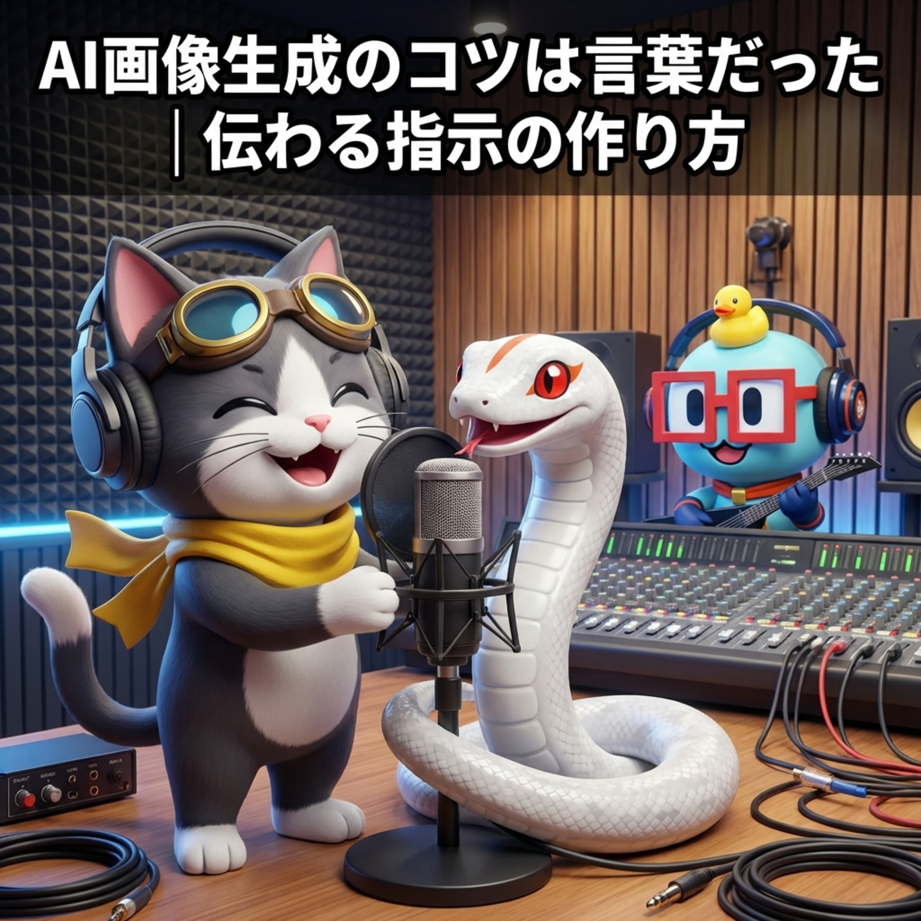 AI画像生成のコツは言葉だった|伝わる指示の作り方