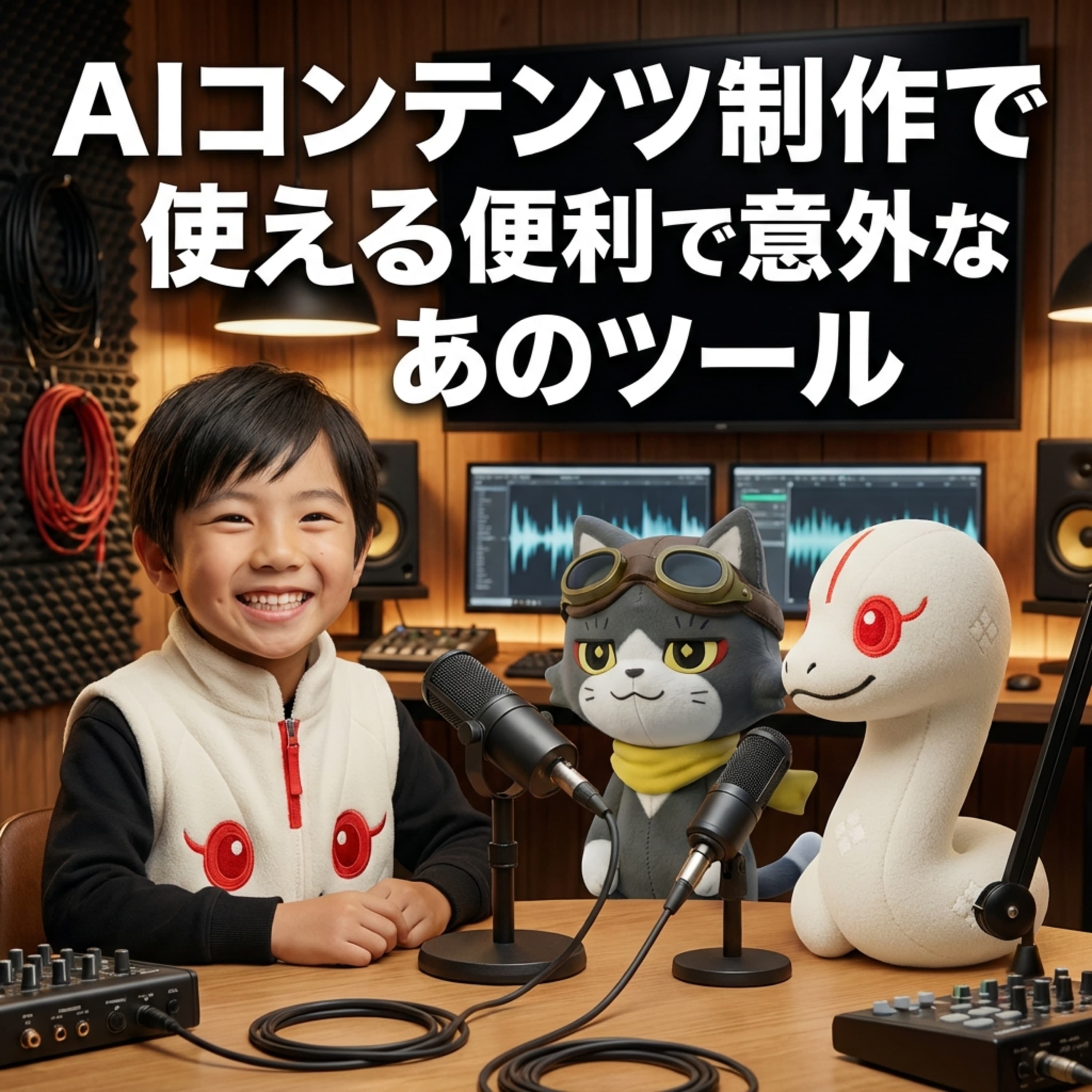 AIコンテンツ制作で使える便利で意外なあのツール
