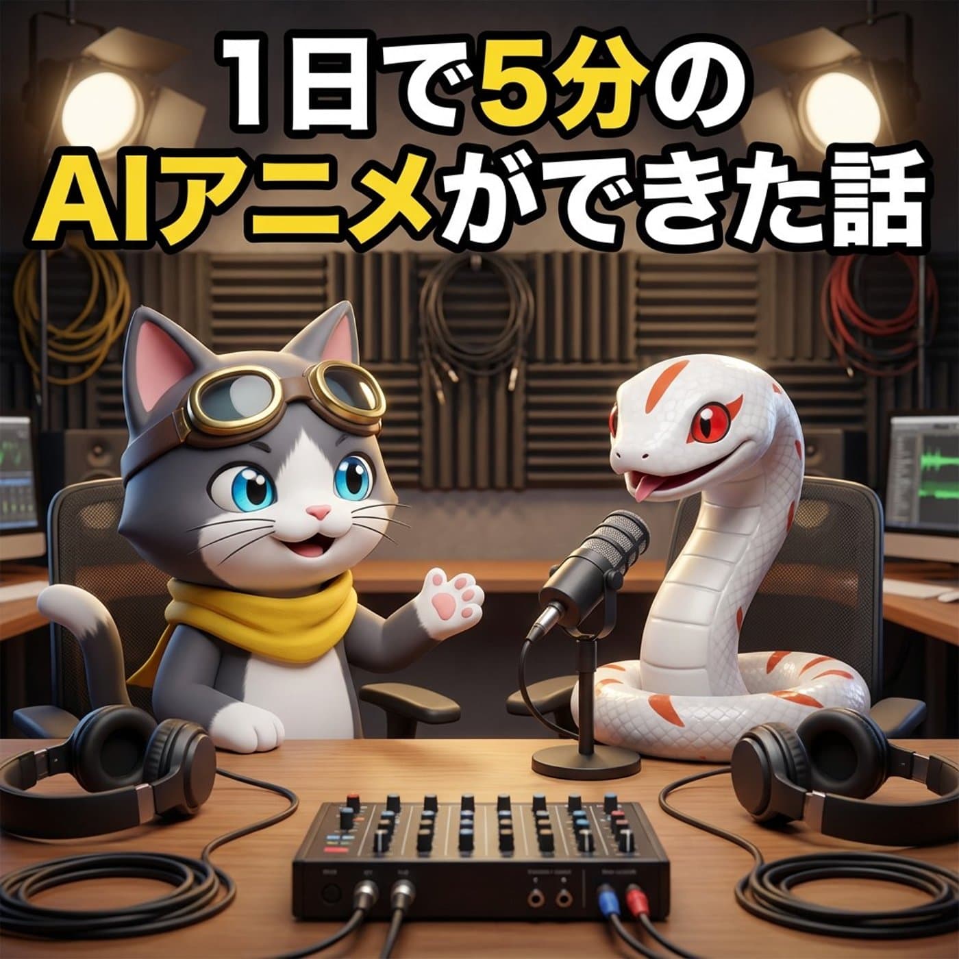 1日で5分のAIアニメができた話 #707