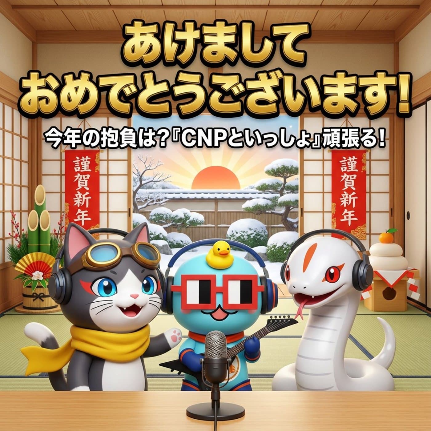 あけましておめでとうございます!