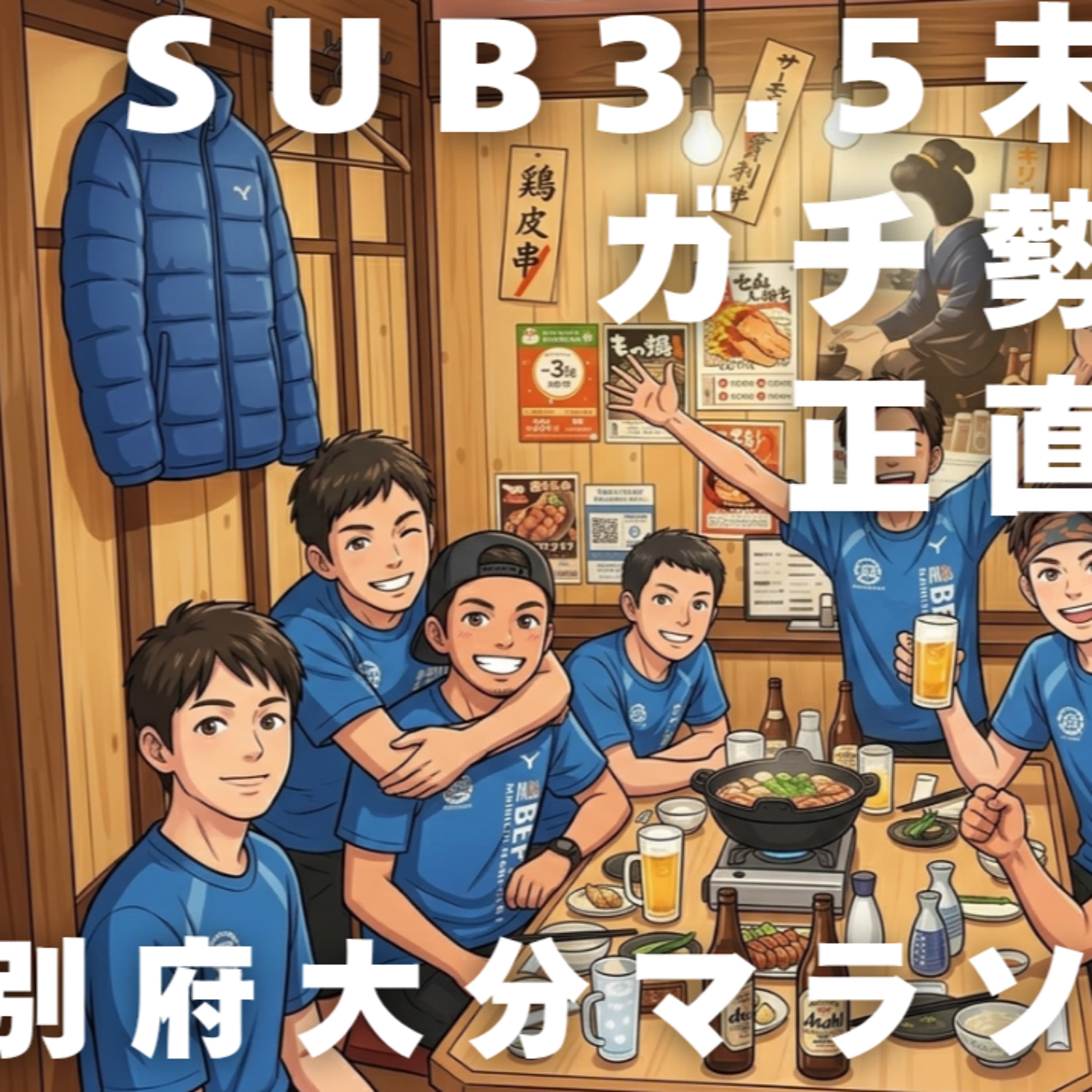EP03|🇯🇵別府大分マラソン:タイム=人格?サブ3.5未満は門前払いのガチすぎるレース🔥