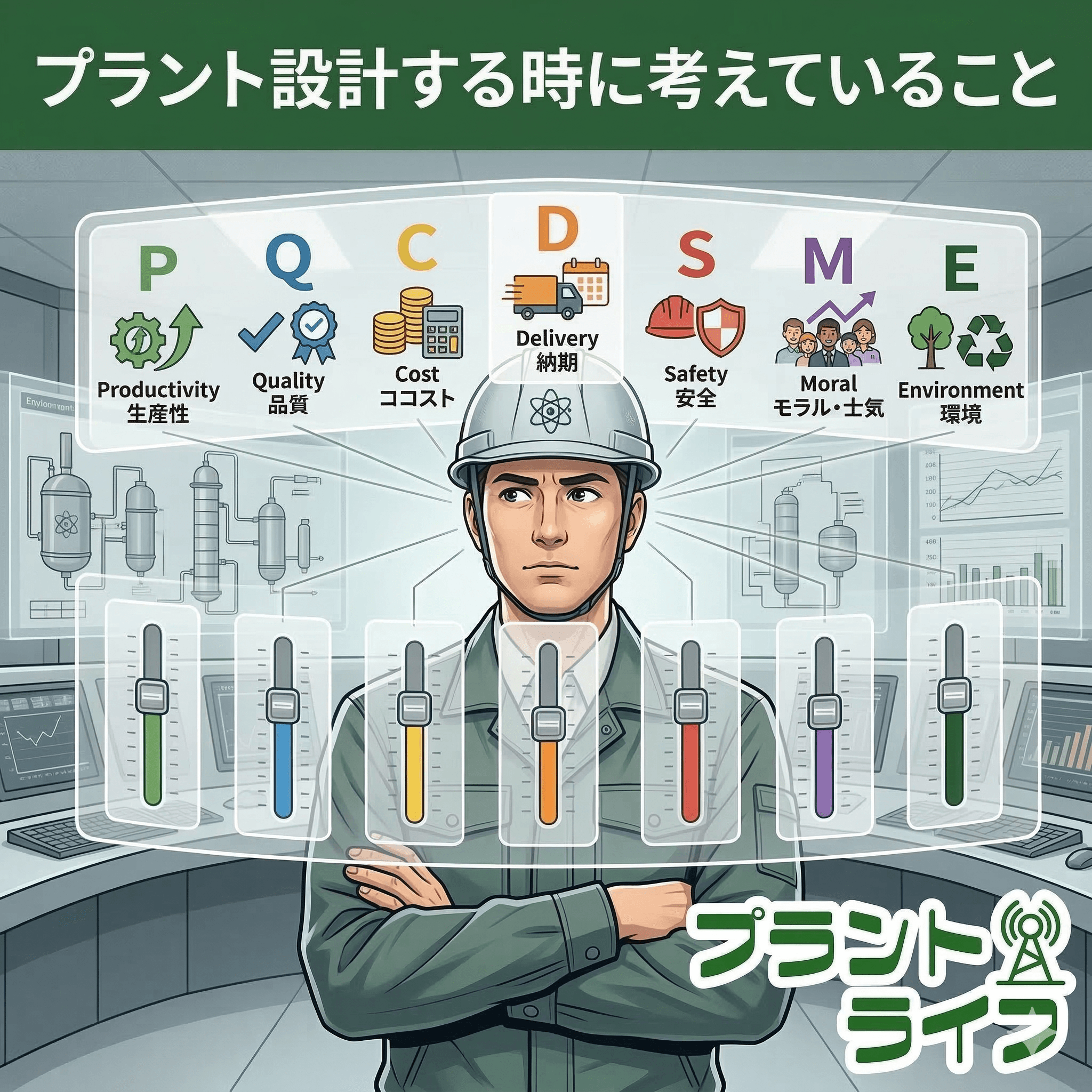 #50 プラント設計する時に考えていること