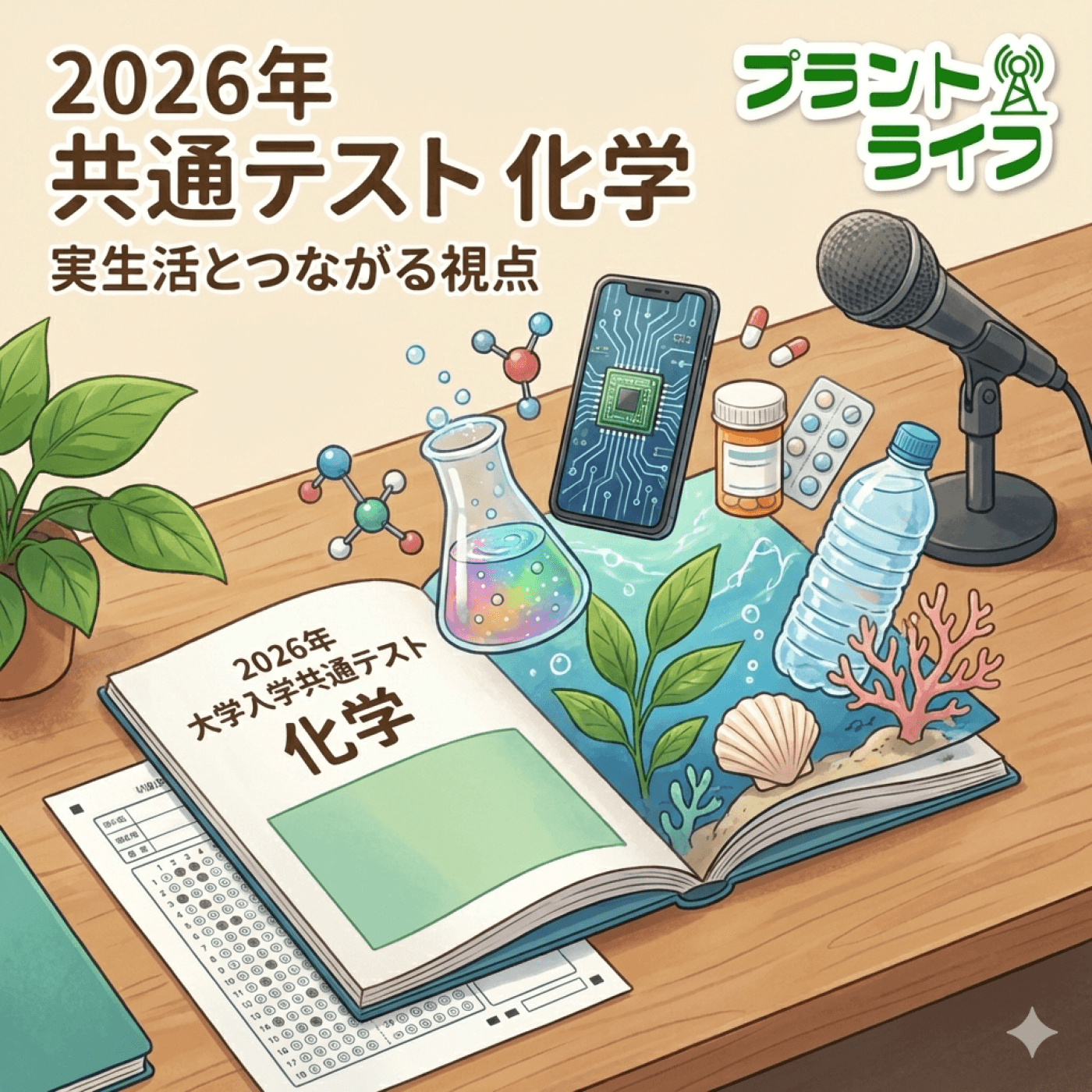 #65 実生活とつながる視点|大学入学共通テスト「化学」2026