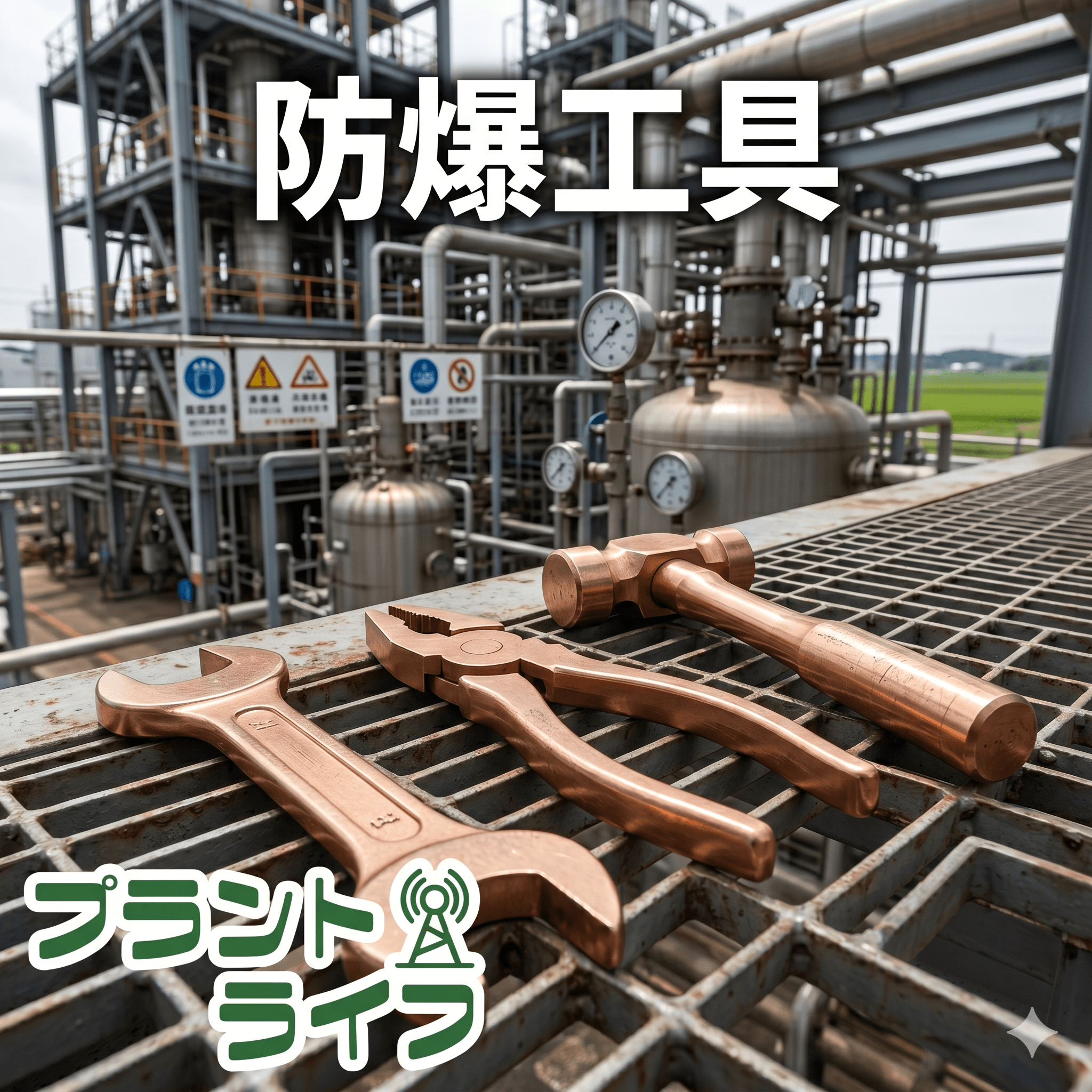 #88 火花が出ない!?防爆工具って知ってる?