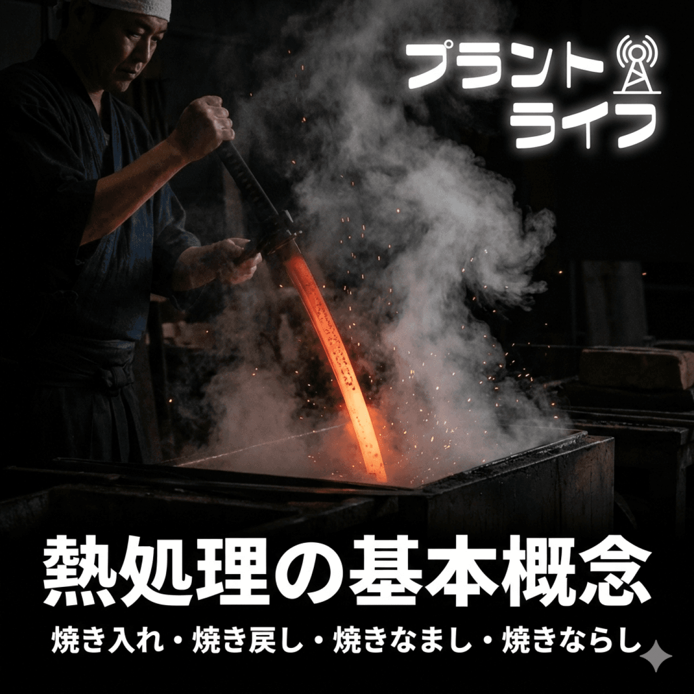 #70 硬くする?軟らかくする?鉄の運命を決める「熱処理」の話