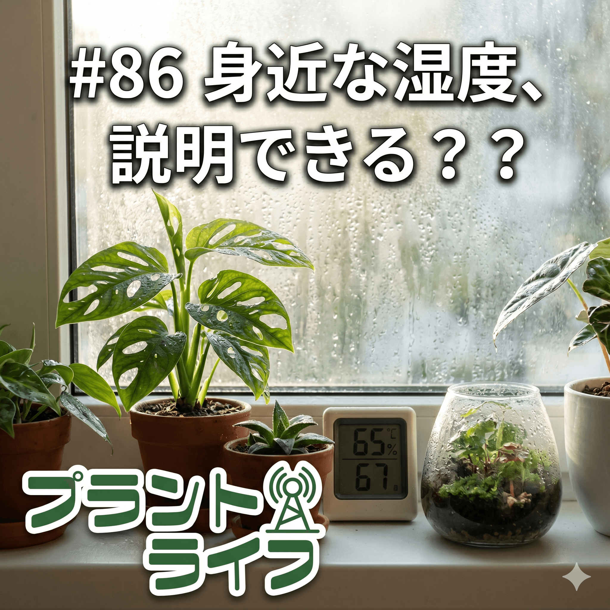 #86 身近な湿度、説明できる??