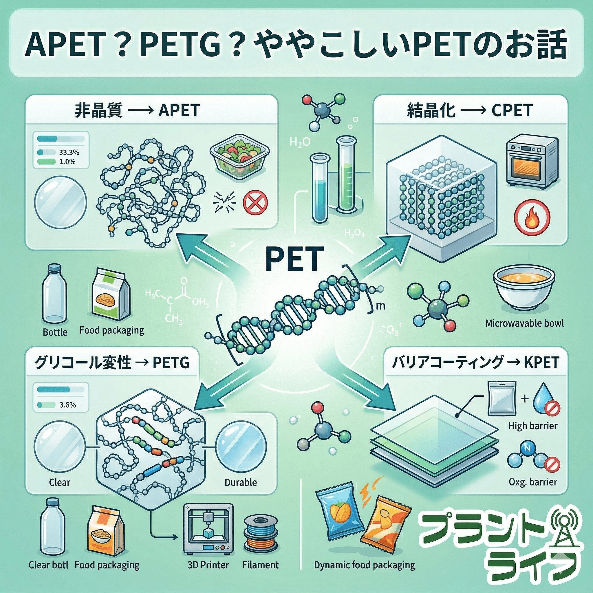 #84 APET?PETG?ややこしいPETのお話