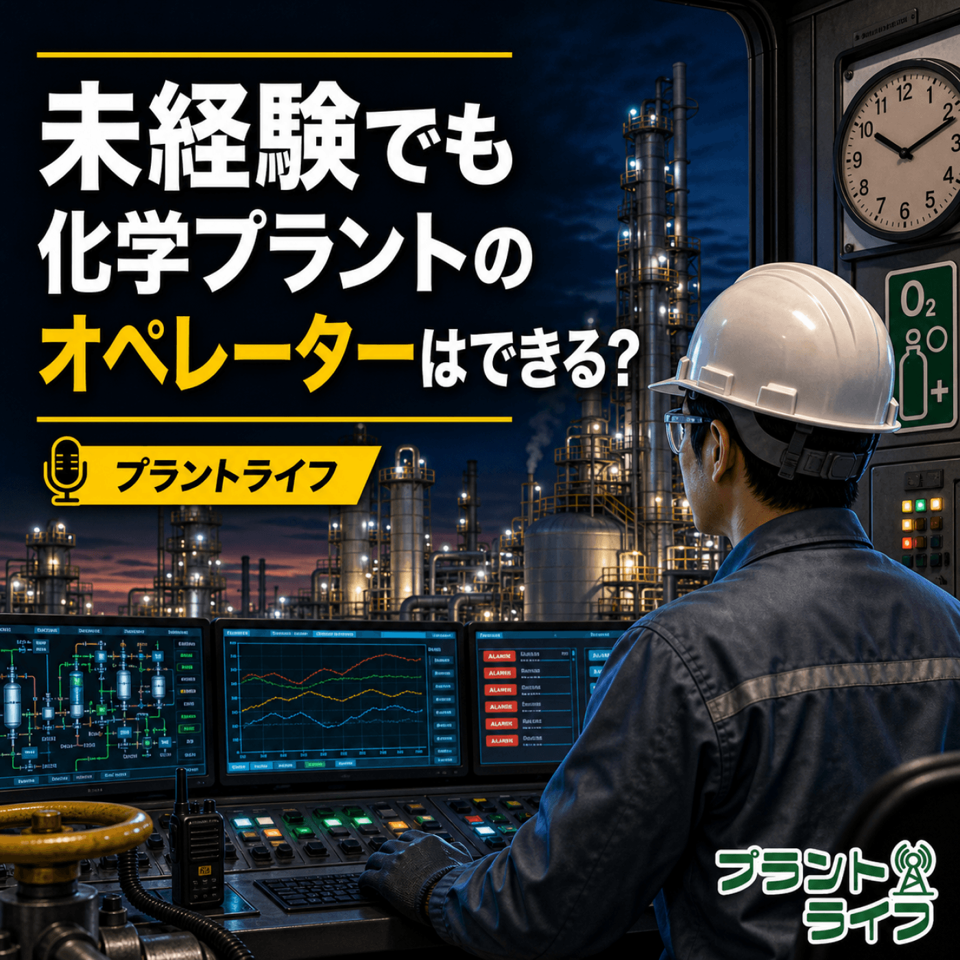 #93 未経験でも化学プラントのオペレーターはできる??